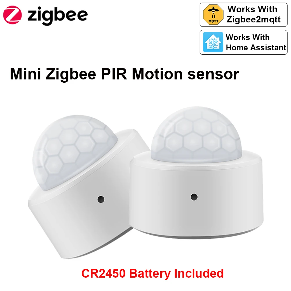 Home Security With Alarm - Haozee 2 in 1 Zigbee Mini