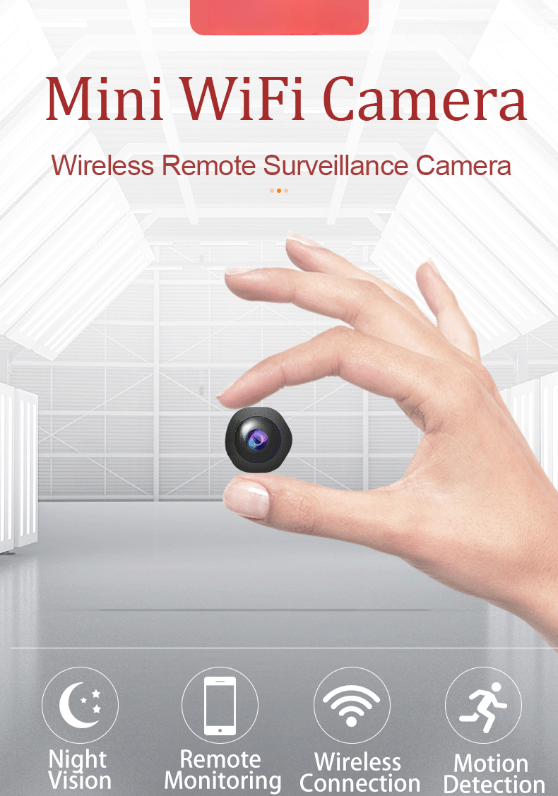 Home Security Recorder - 4k Mini IP Camera HD 1080P