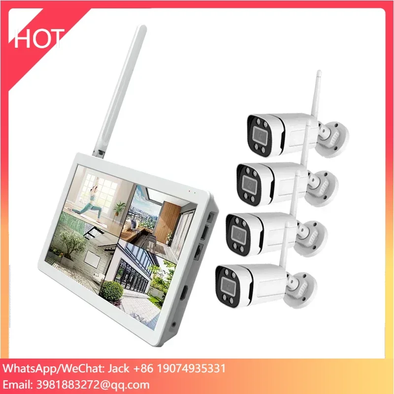 Home Security Cameras Wireless - High Quality 10.1 Inch Security Camera