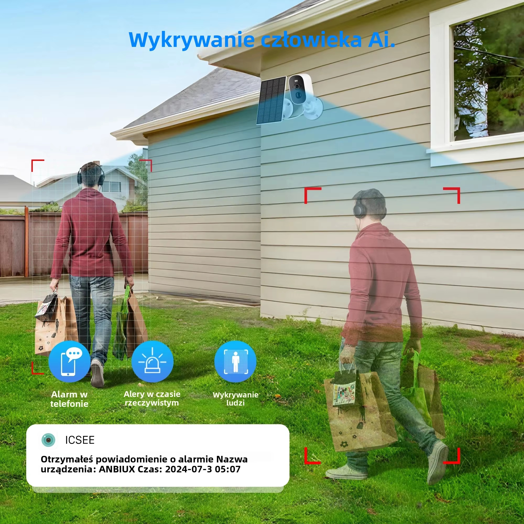 5MP WiFi Solar Security Camera - đánh giá và giá Home Yard Security