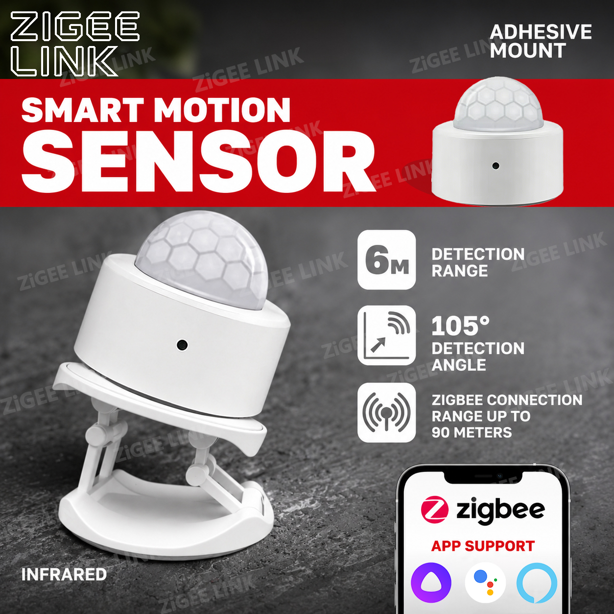 Zigbee PIR Motion Sensor Human - đánh giá và giá Home Security With Alarm