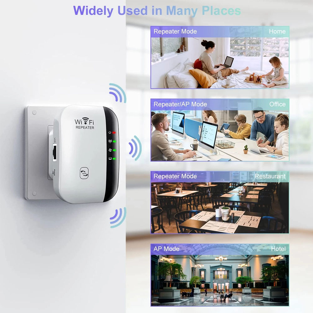 New 2.4GHz 300Mbps WiFi Range  - đánh giá và giá Home Security Service