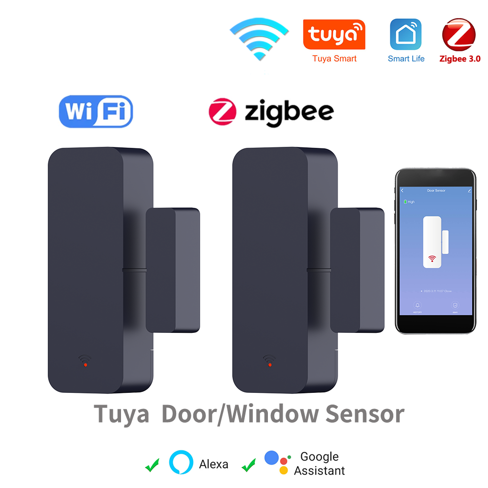 Tuya Zigbee Wifi Door Sensor W - đánh giá và giá Home Security With Ai