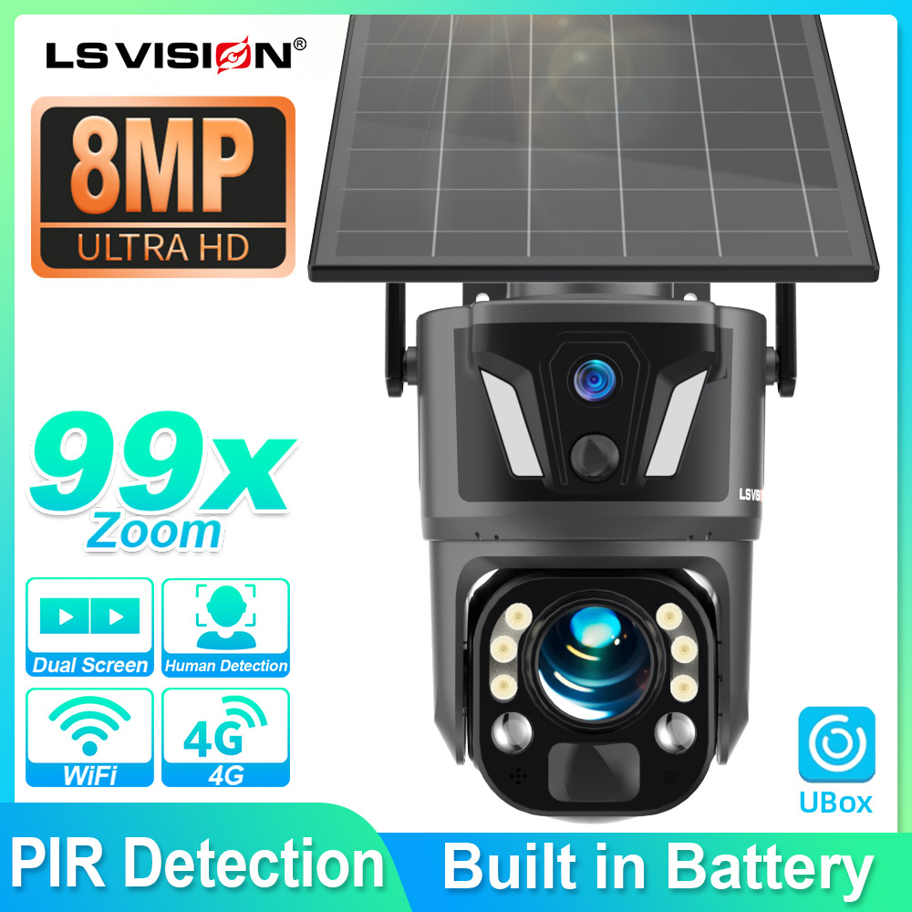 LS VISION 4K 8MP Outdoor Home  - đánh giá và giá Home Security Outdoor Camera System