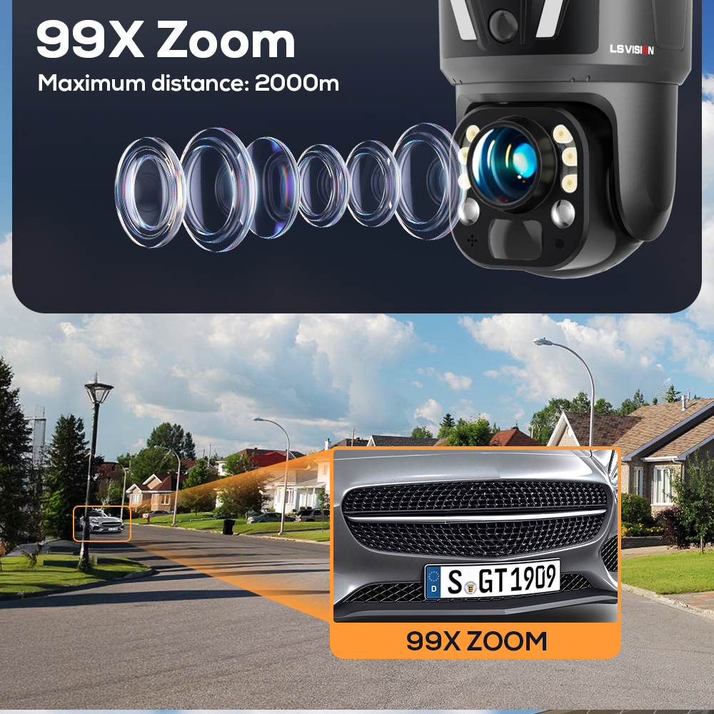 LS VISION 4K 8MP Outdoor Home  - đánh giá và giá Home Security Outdoor Camera System