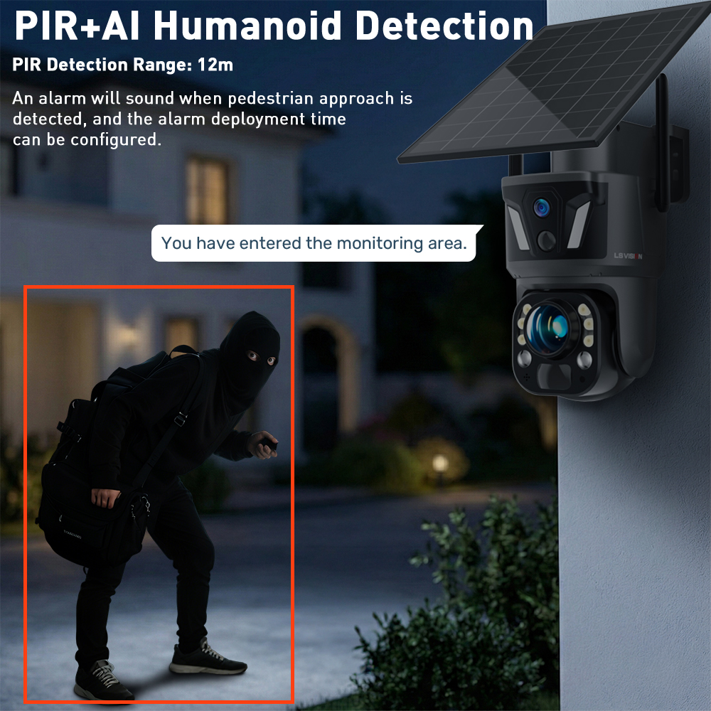 LS VISION 4K 8MP Outdoor Home  - đánh giá và giá Home Security Outdoor Camera System
