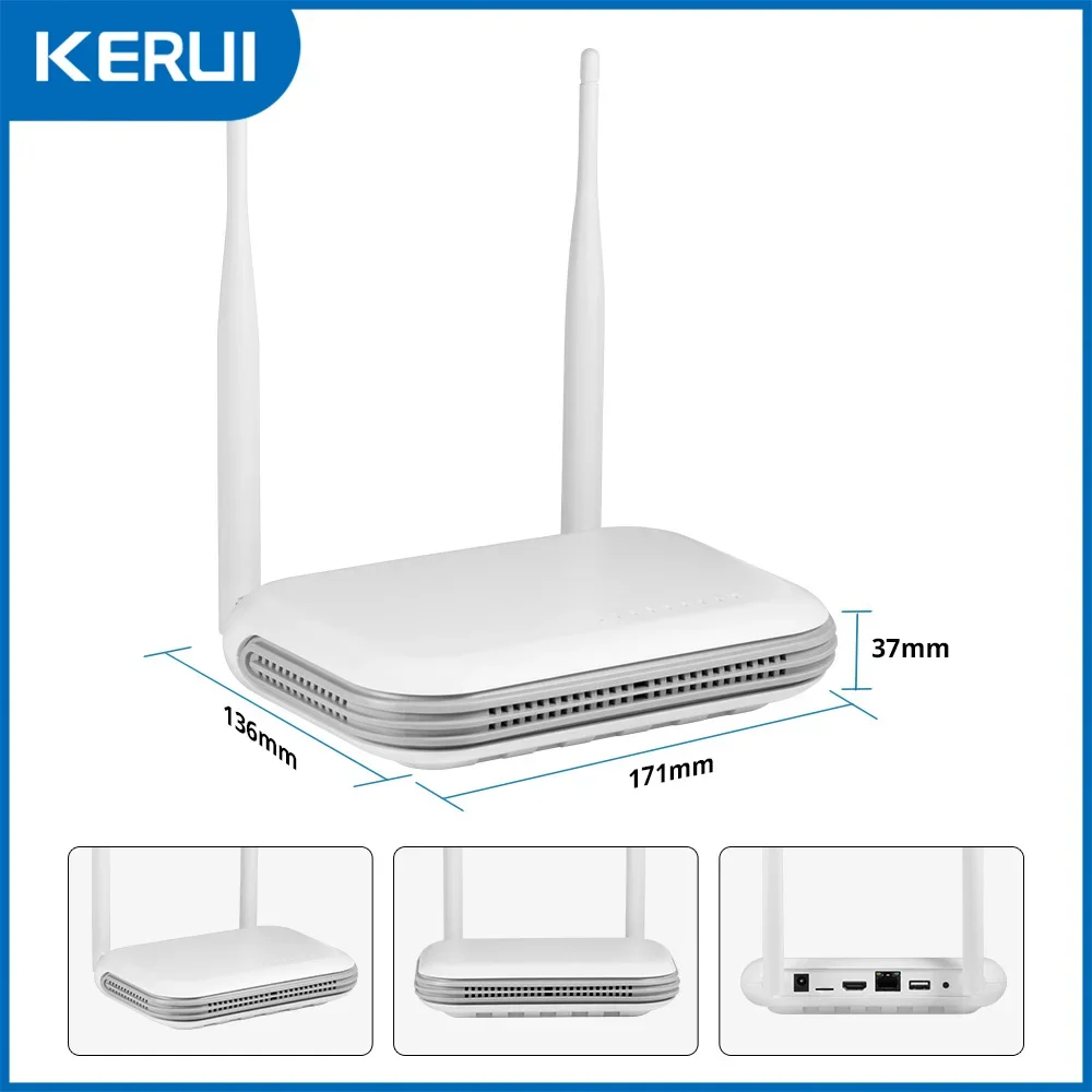 KERUI Mini WIFI Network 8CH NV - đánh giá và giá Home Security Recorder