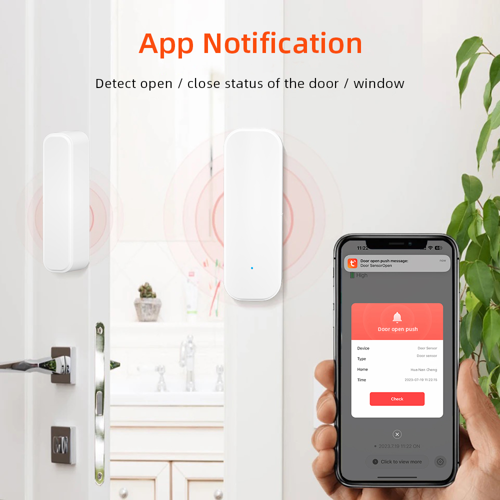 Tuya WiFi Zigbee Window Door S - đánh giá và giá Home Security With Ai