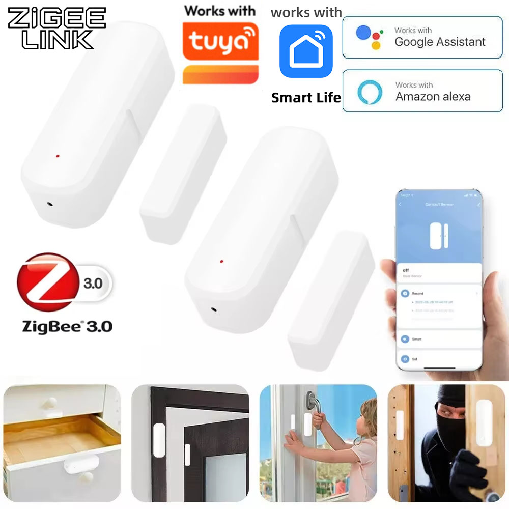 Work With Tuya ZigBee 3.0 Door - đánh giá và giá Home Security With Ai