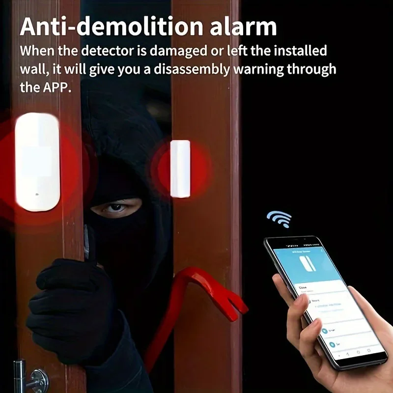 Work With Tuya ZigBee 3.0 Door - đánh giá và giá Home Security With Ai