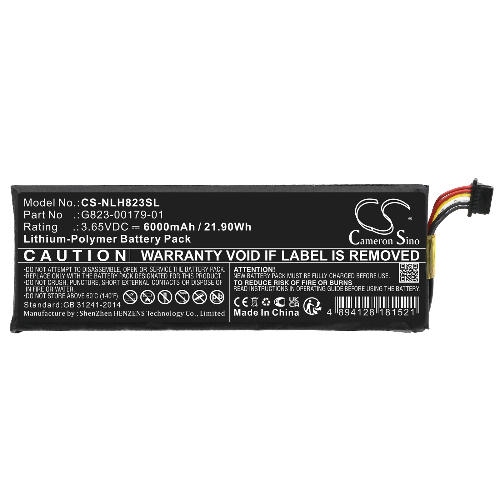 CameronSino Replacement Li-Pol - đánh giá và giá Home Security Battery Replacement