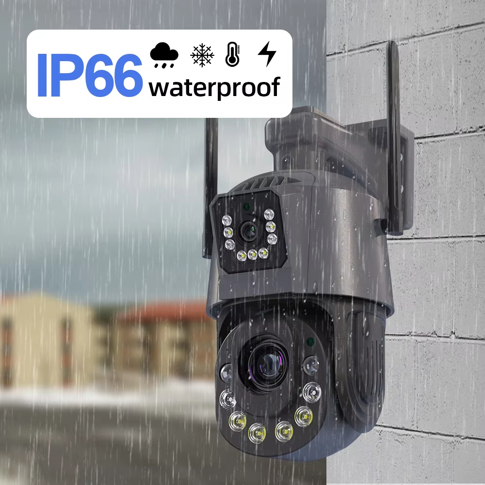 6MP Dual Lens WiFi PTZ Securit - đánh giá và giá Home Yard Security