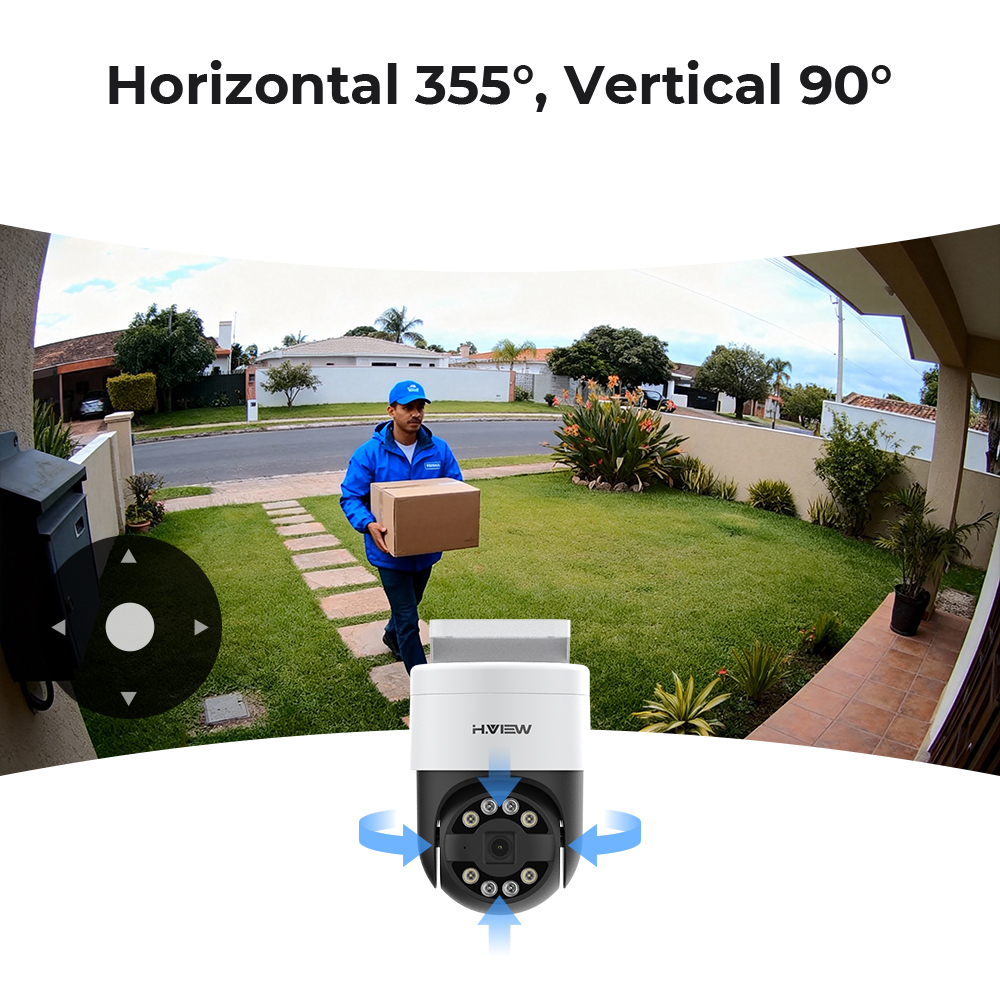 H.view 8Ch 4K 5MP 8MP Cctv Sec - đánh giá và giá Home Security Outdoor Camera System