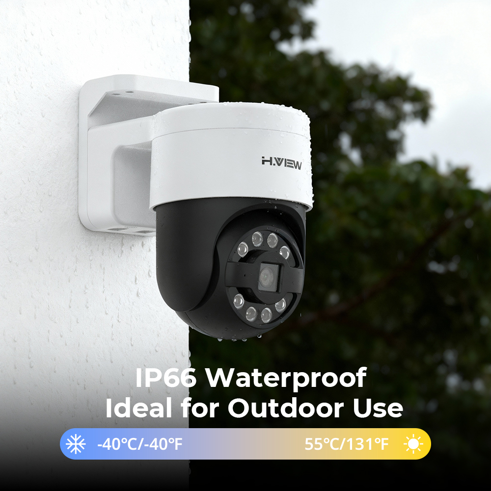 H.view 8Ch 4K 5MP 8MP Cctv Sec - đánh giá và giá Home Security Outdoor Camera System