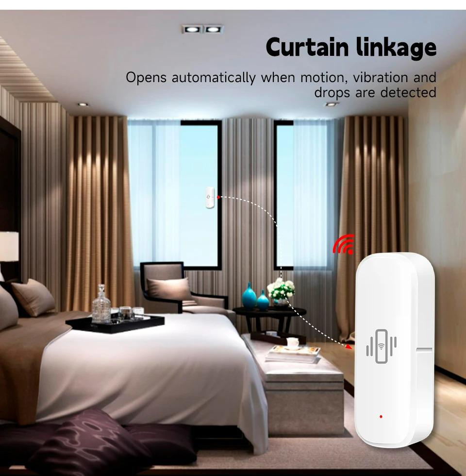 Tuya Smart WiFi Vibration Sens - đánh giá và giá Home Security With Ai