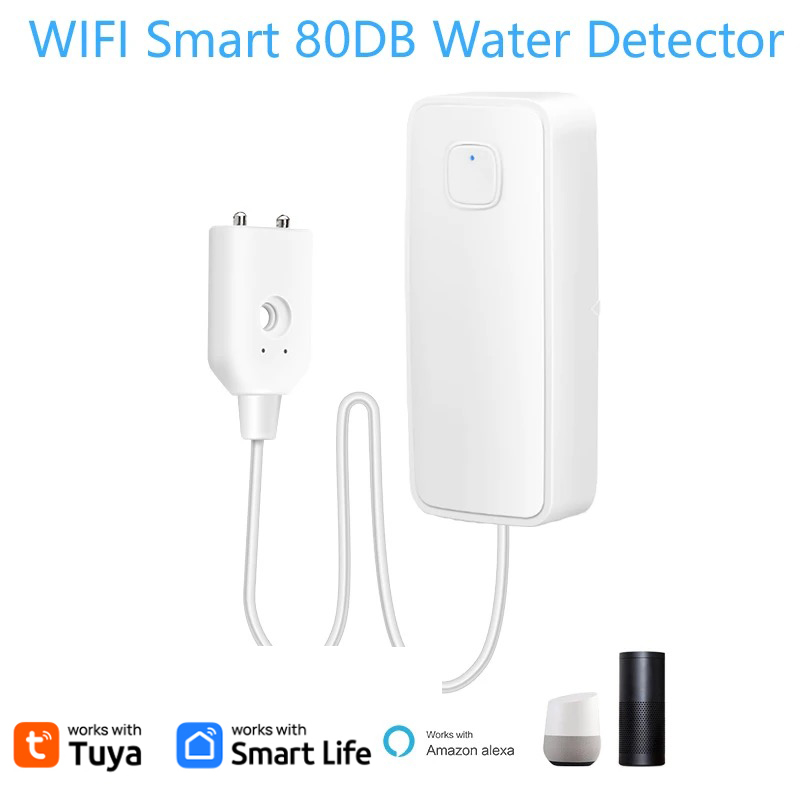 Tuya WiFi Smart Water Leak Sen - đánh giá và giá Home Security With Ai