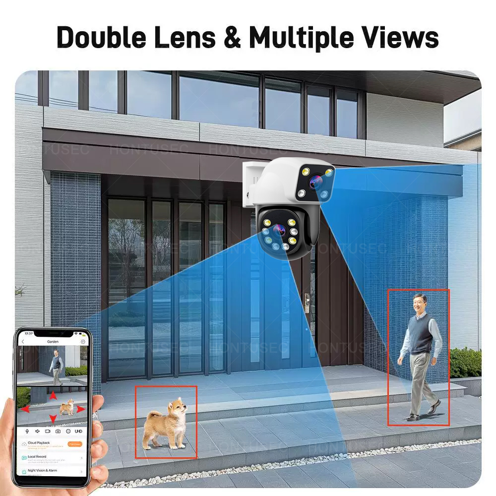 Smartlife 8MP WiFi Tuya Outdoo - đánh giá và giá Home Security With Ai