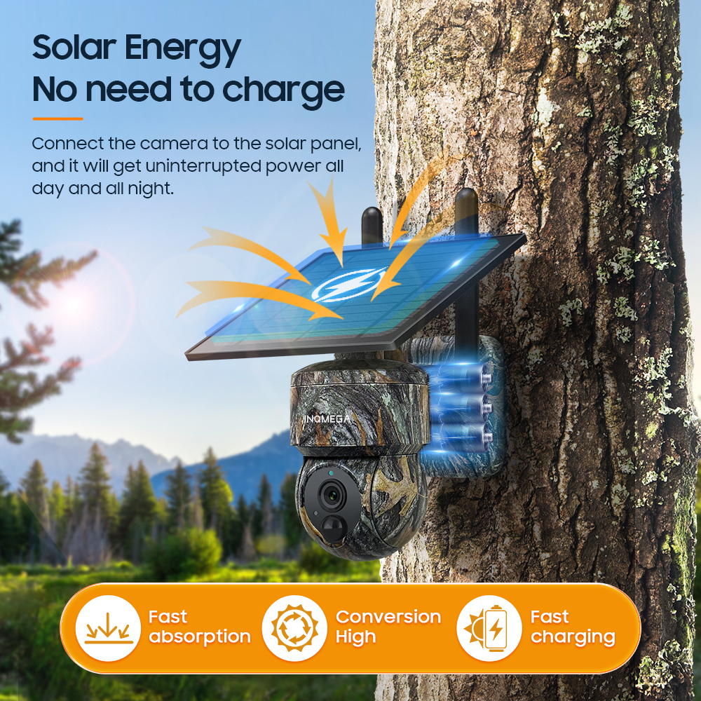 INQMEGA 5MP 4G / WIFI Solar Wi - đánh giá và giá Home Security Outdoor Camera System