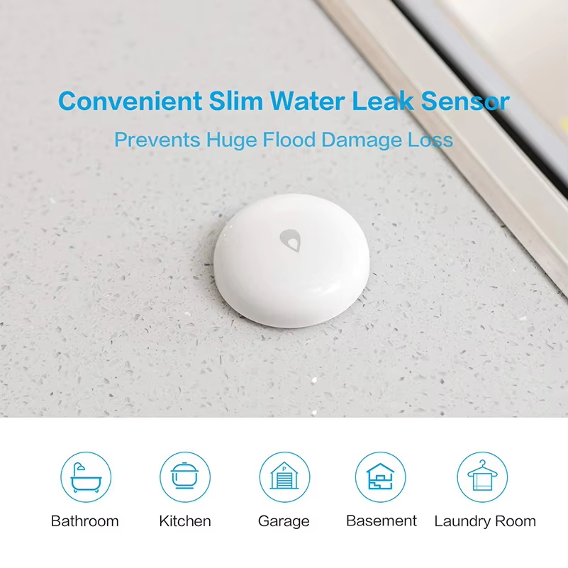 Aqara Water Leak Sensor ZigBee - đánh giá và giá Mi Home Security Xiaomi