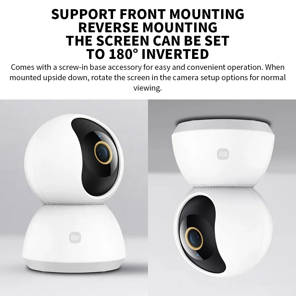 Xiaomi Smart IP Camera 2K 360° - đánh giá và giá Mi Home Security Xiaomi
