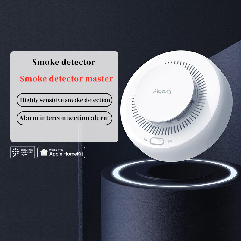Aqara Smart Smoke Detector Sen - đánh giá và giá Mi Home Security Xiaomi