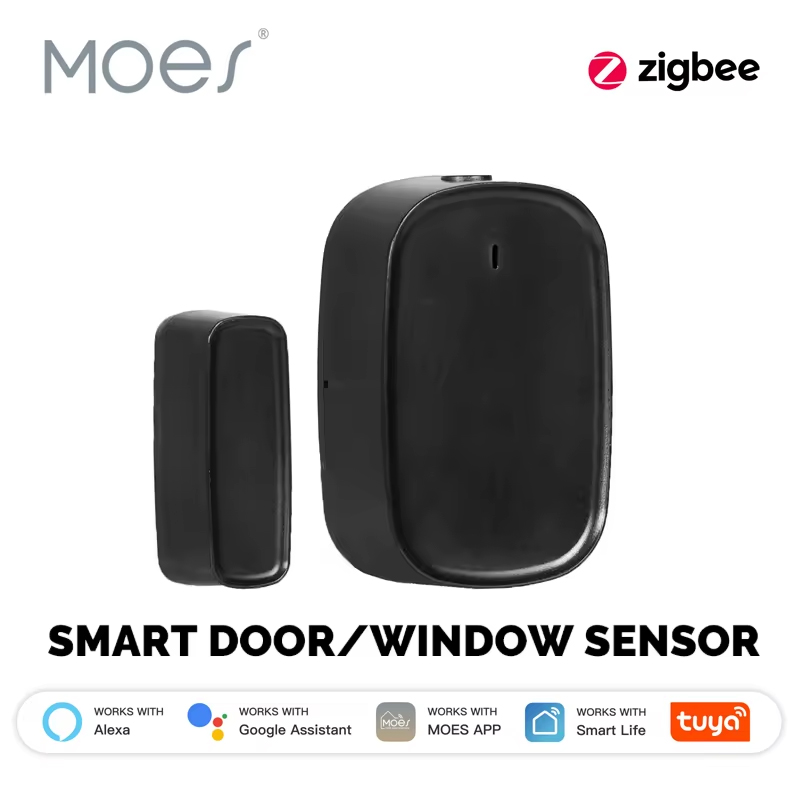 MOES Tuya ZigBee Smart Window  - đánh giá và giá Home Security With Ai