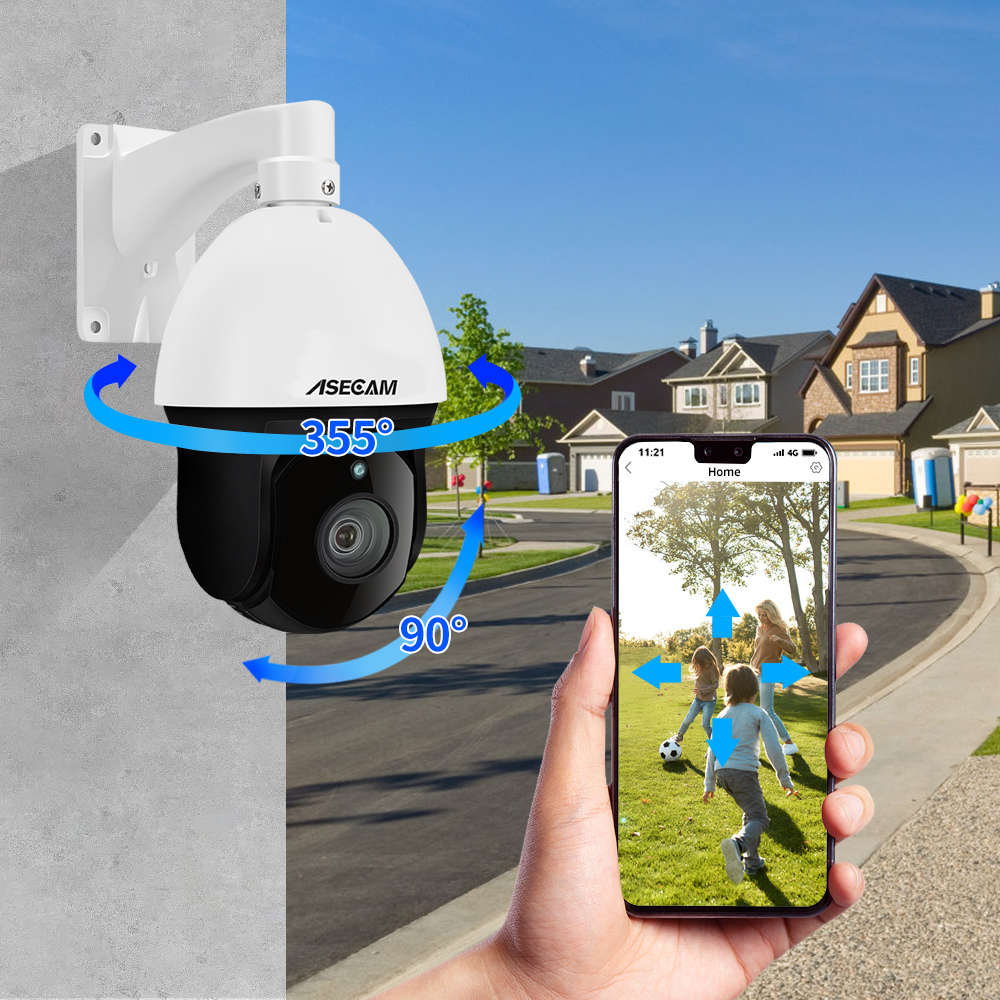 8MP 4K IP Camera Outdoor PTZ 3 - đánh giá và giá Home Security Hikvision