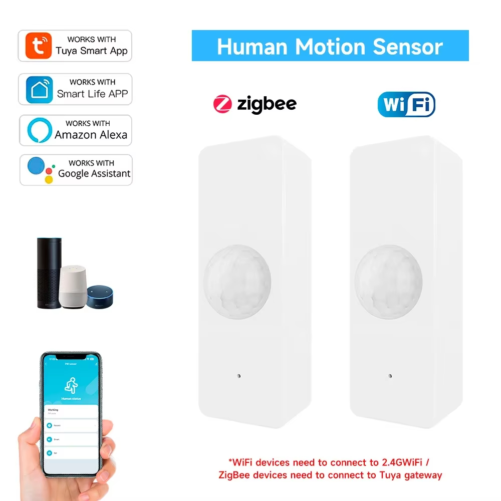 Tuya WiFi Zigbee PIR Motion Se - đánh giá và giá Home Security With Ai