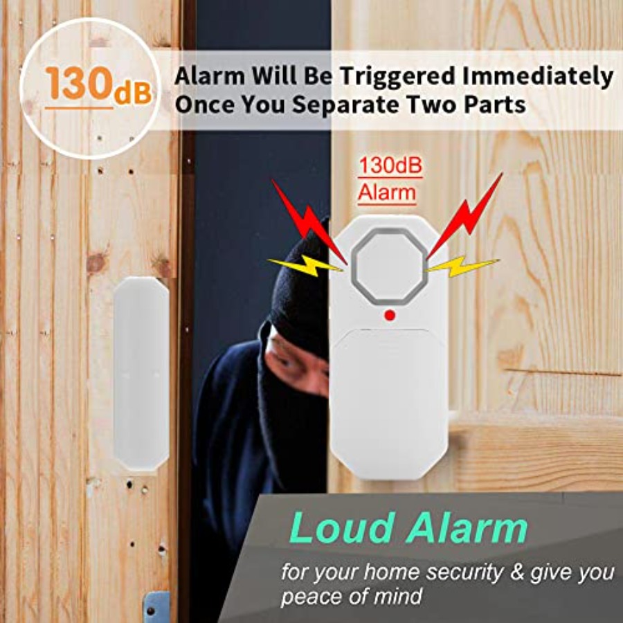 Door Window Alarm When Opened  - đánh giá và giá Home Security With Alarm
