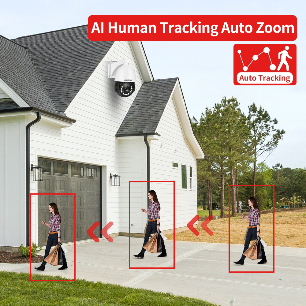4K IP Camera PTZ 30X Optical Z - đánh giá và giá Home Security Hikvision