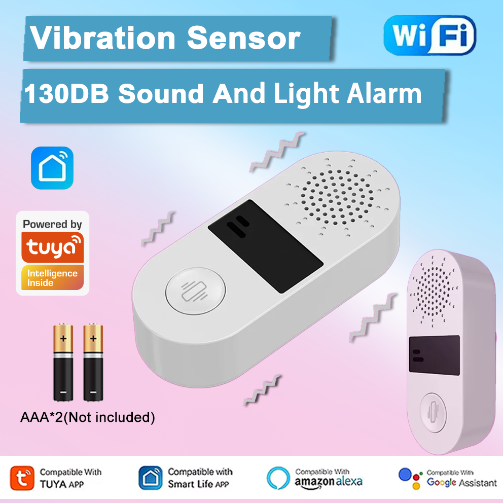 Tuya WiFi Vibration Sensor - 1 - đánh giá và giá Home Security With Ai