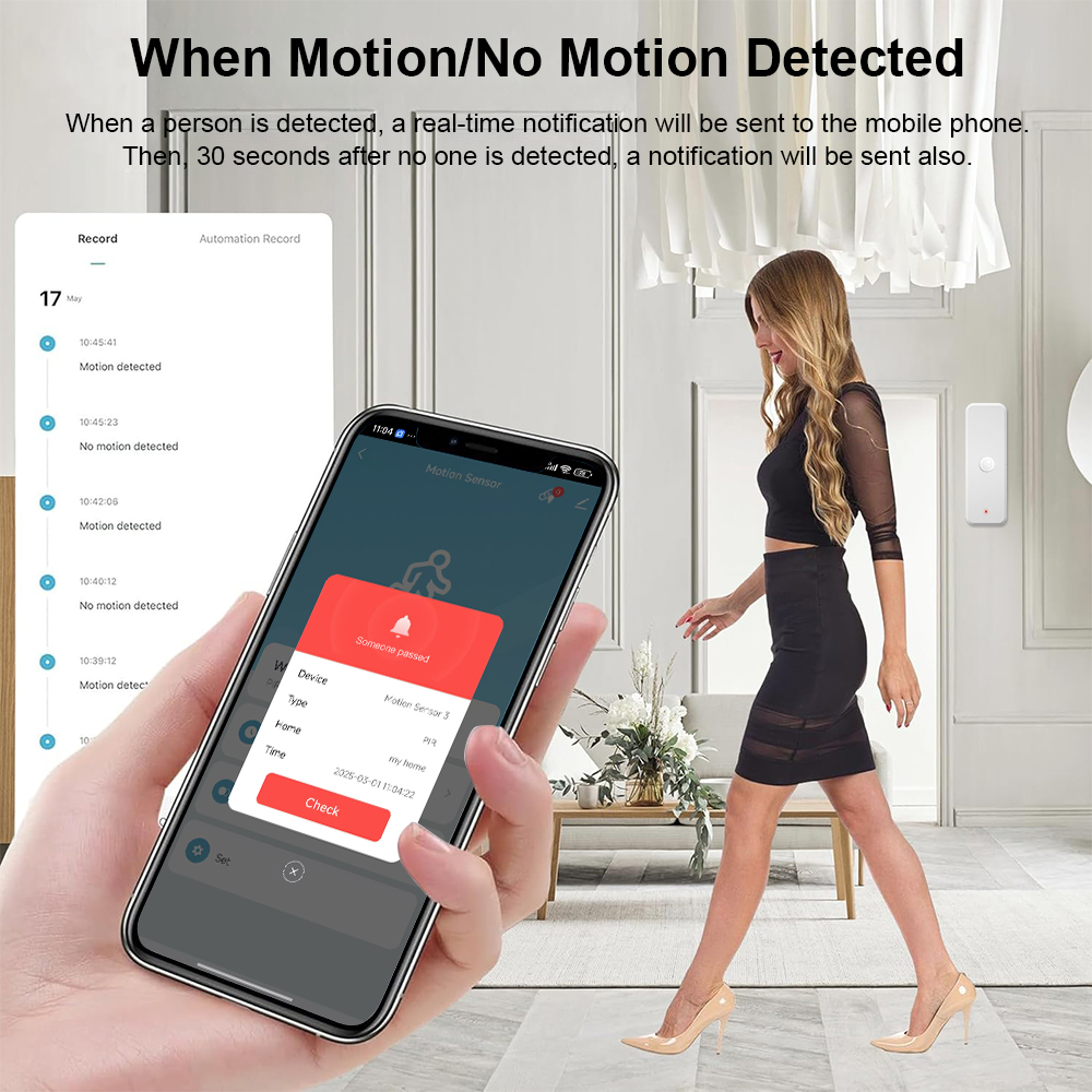 New Tuya WiFi PIR Motion Detec - đánh giá và giá Home Security With Alarm