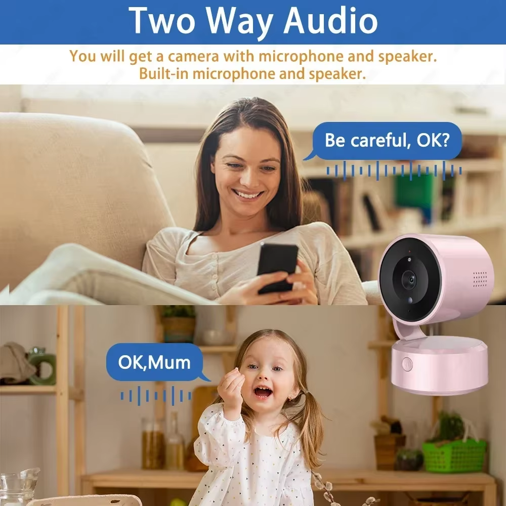 5MP Tiya Indoor WiFi Camera On - đánh giá và giá Home Yard Security