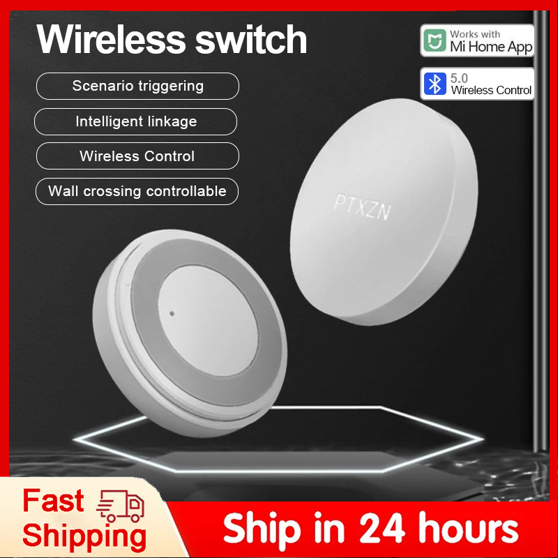 PTX Smart Switch Wireless Mini - đánh giá và giá Mi Home Security Xiaomi