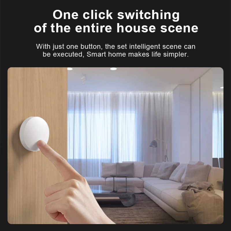 PTX Smart Switch Wireless Mini - đánh giá và giá Mi Home Security Xiaomi