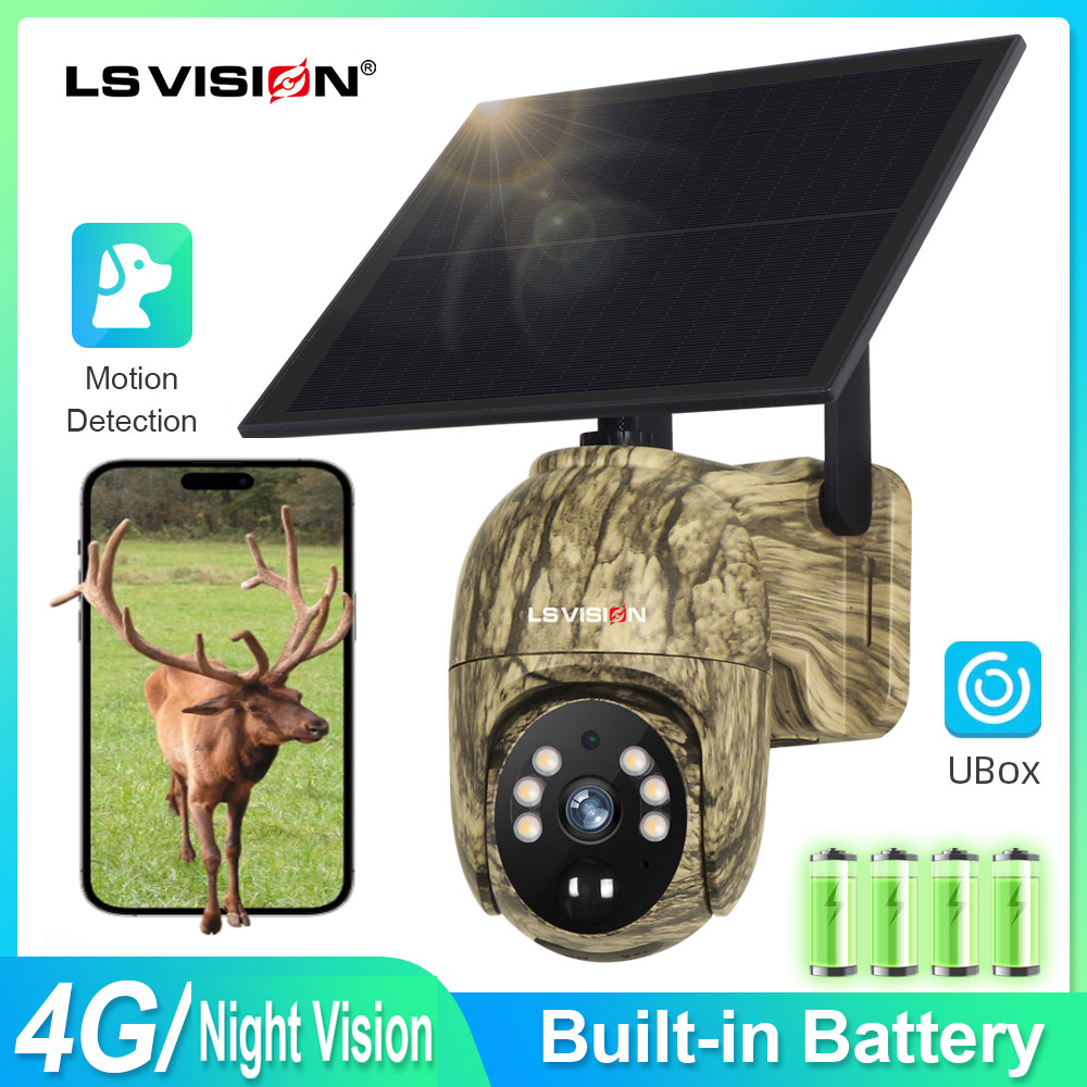 LS VISION Wildlife Camera Sola - đánh giá và giá Home Security Outdoor Camera System