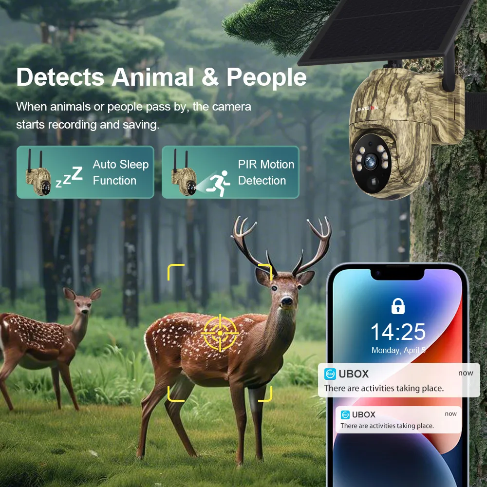 LS VISION Wildlife Camera Sola - đánh giá và giá Home Security Outdoor Camera System