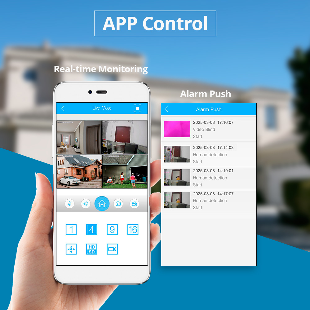 KERUI Mini Network WIFI 8CH NV - đánh giá và giá Home Security Recorder
