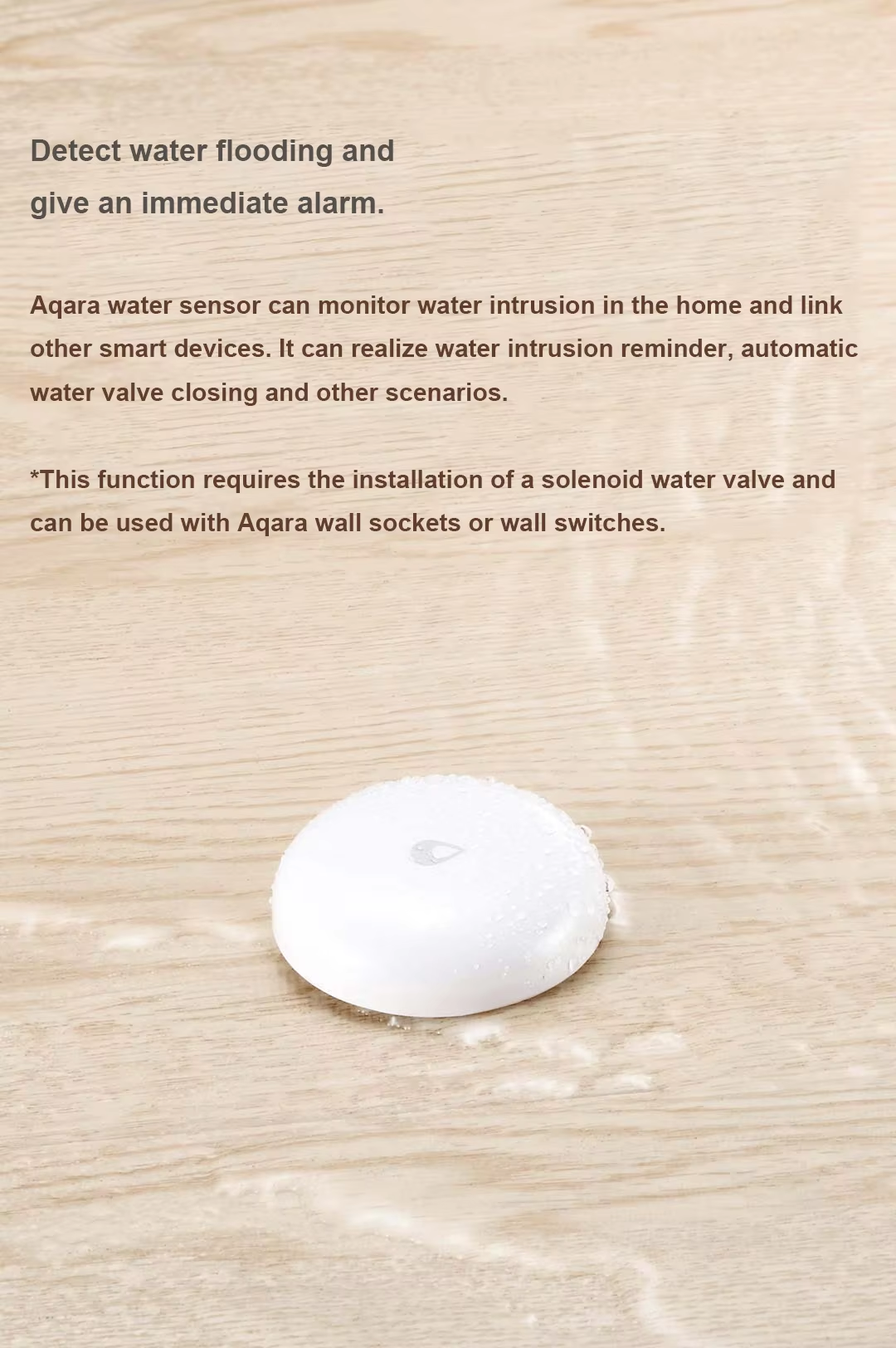 Aqara Water Leak Sensor E1 Zig - đánh giá và giá Mi Home Security Xiaomi