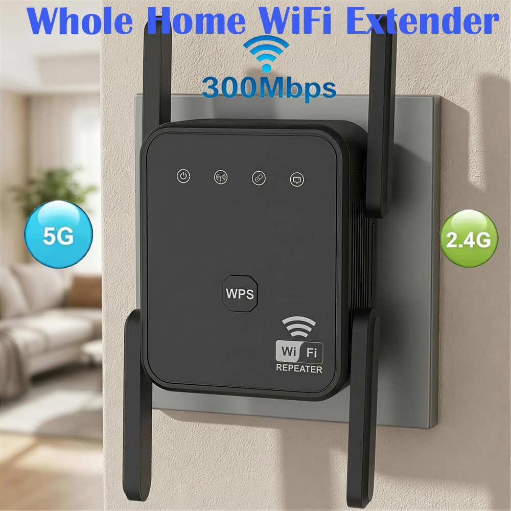 WiFi Repeater 300Mbps 2.4GHz W - đánh giá và giá Home Security Service