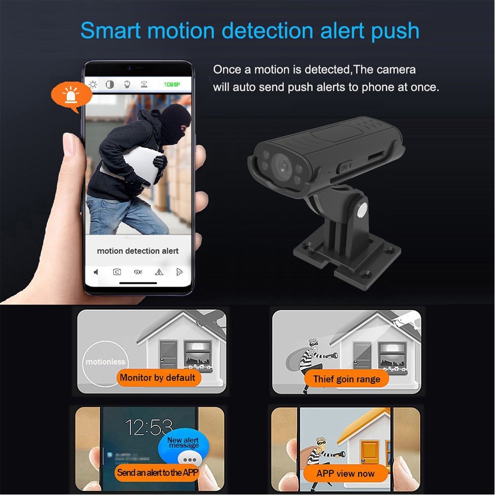 Mini Wireless WiFi Remote Moni - đánh giá và giá Home Security Recorder