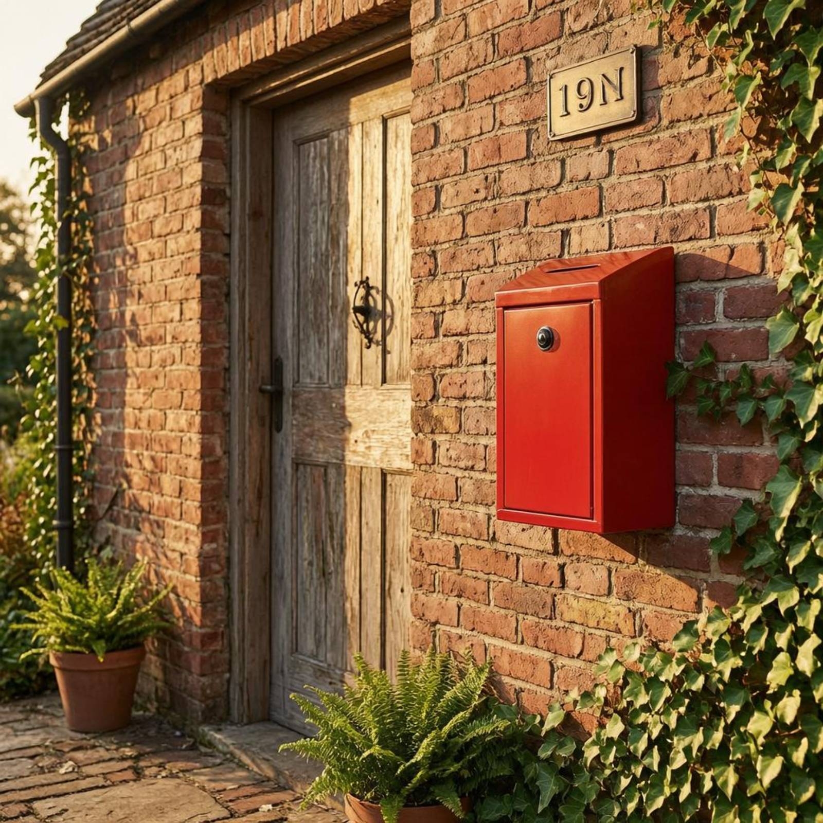 Slanted-Top Mailbox Keyed Lock - đánh giá và giá Home Security Service