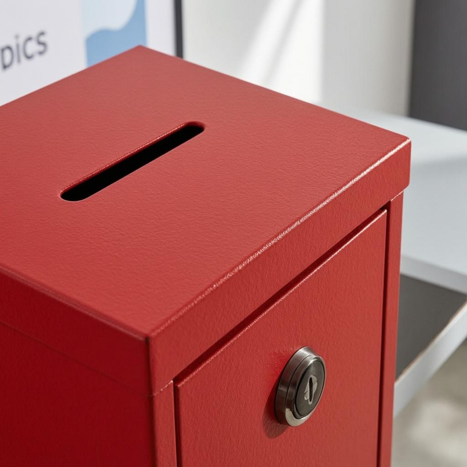 Slanted-Top Mailbox Keyed Lock - đánh giá và giá Home Security Service