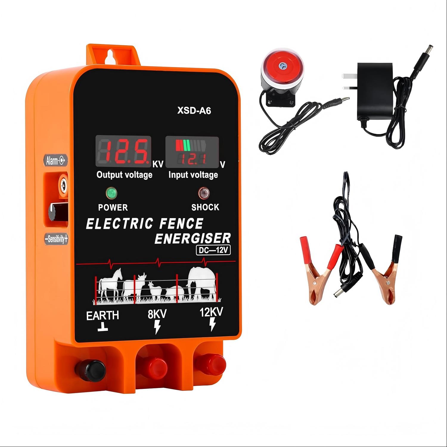 20KM Electric Fence Energizer  - đánh giá và giá Home Security Electric Fence