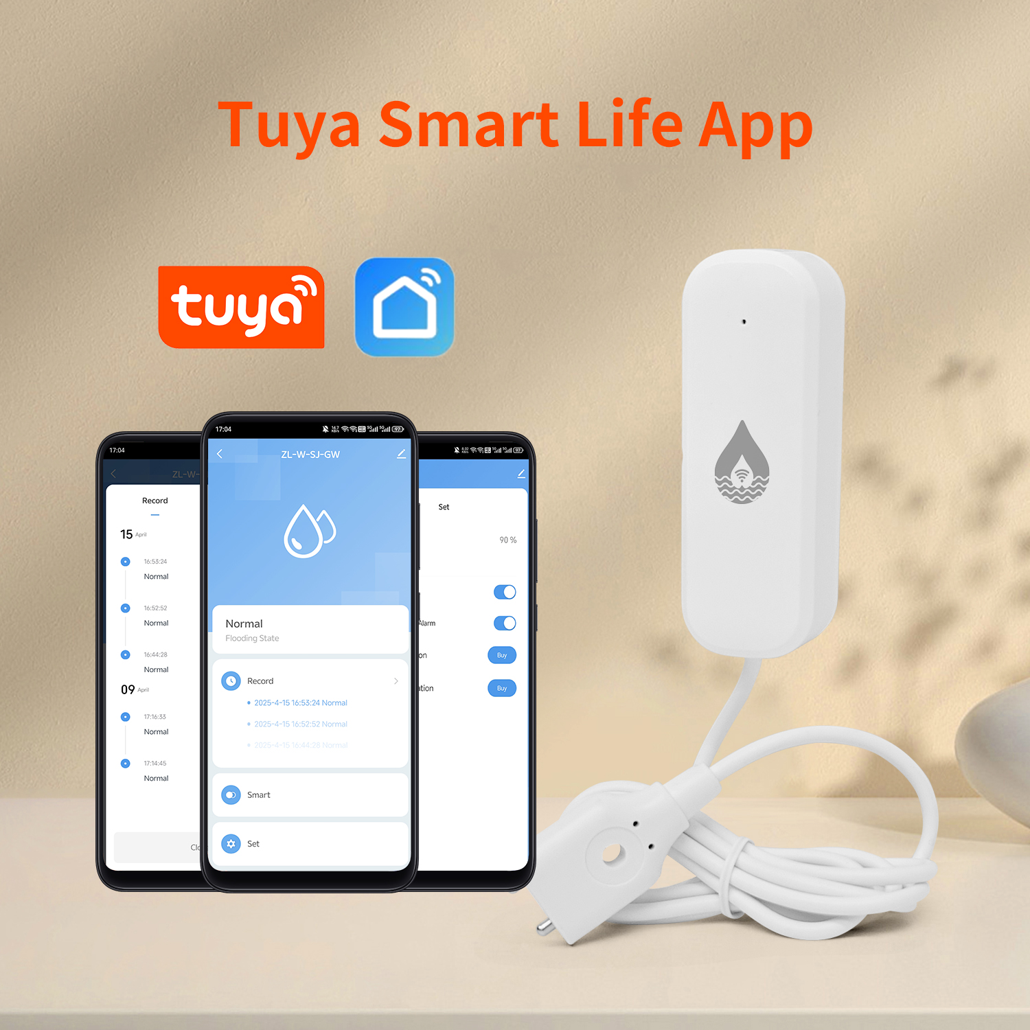 YFK Tuya WiFi Water Leakage Se - đánh giá và giá Home Security With Ai
