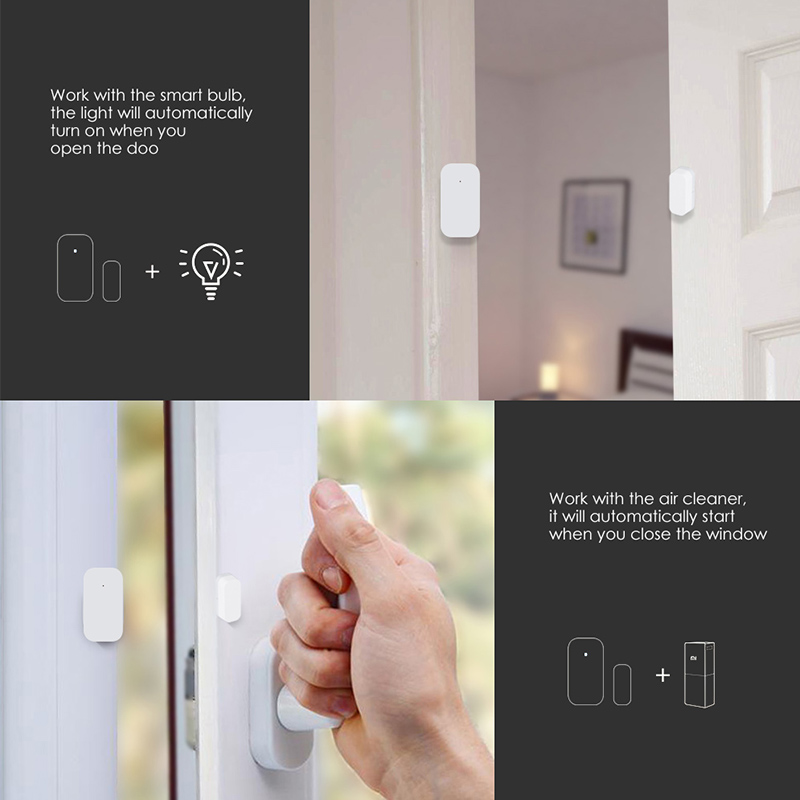 Aqara Door Window Sensor Zigbe - đánh giá và giá Mi Home Security Xiaomi