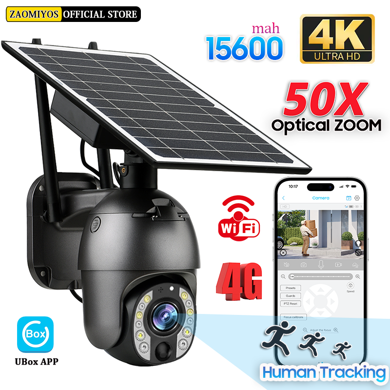 4K 50X Optical Zoom Solar Wifi - đánh giá và giá Home Security Battery Replacement