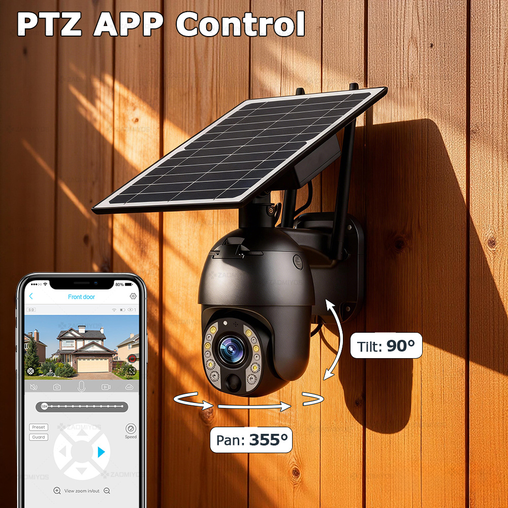4K 50X Optical Zoom Solar Wifi - đánh giá và giá Home Security Battery Replacement