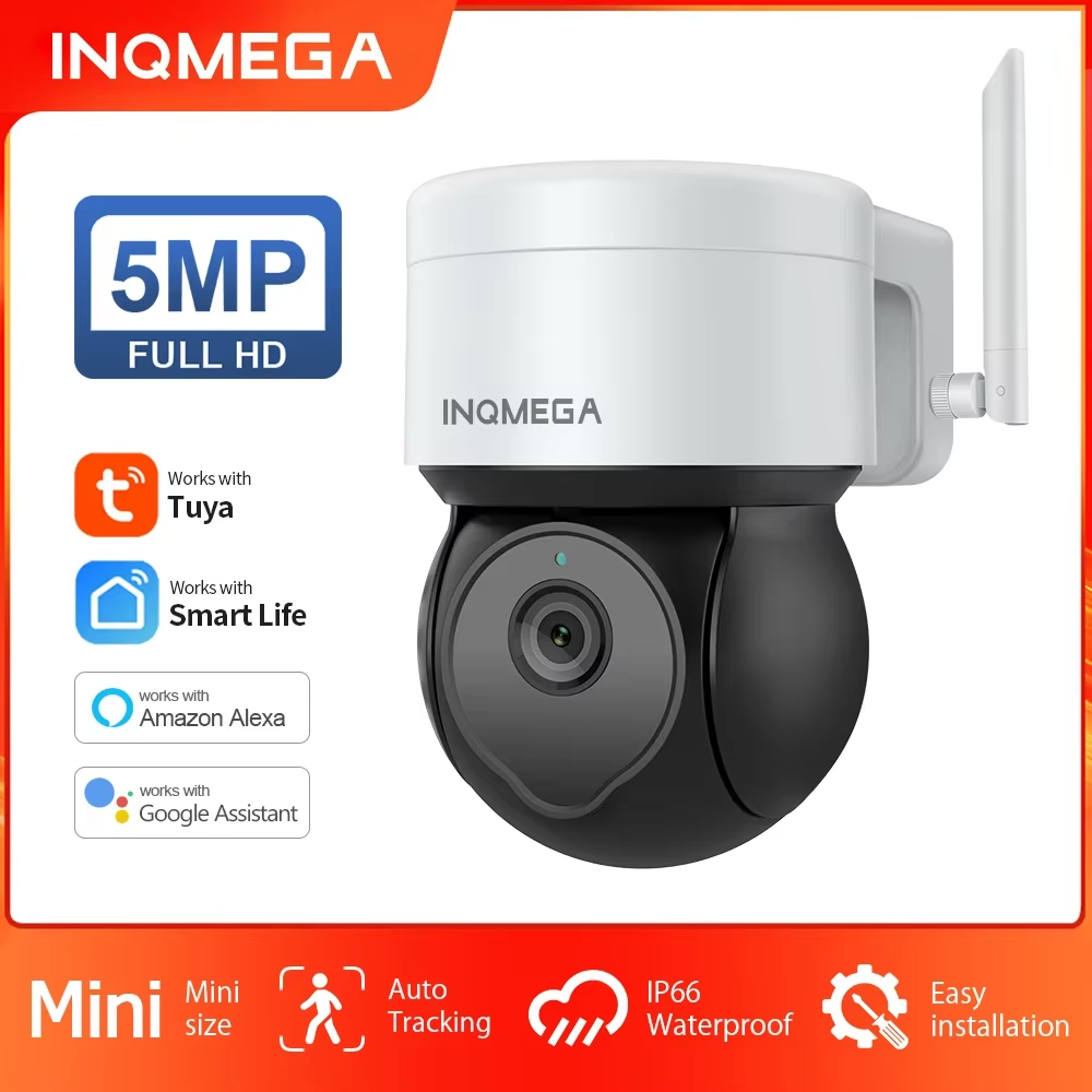 INQMEGA 5MP Tuya Outdoor PTZ C - đánh giá và giá Home Yard Security