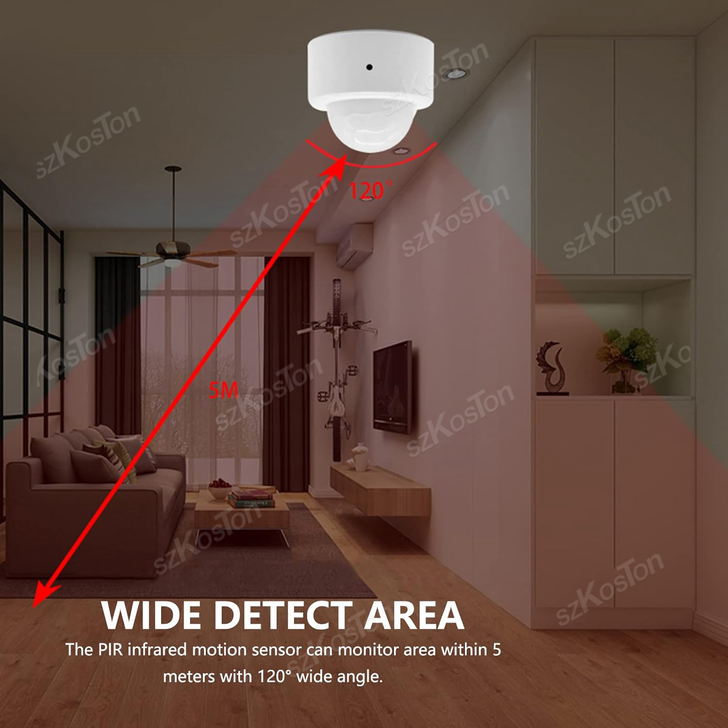 eWelink APP Zigbee Motion Sens - đánh giá và giá Home Security With Alarm